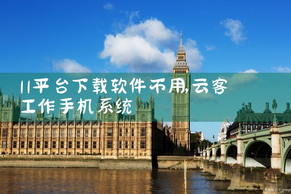 11平台下载软件不用